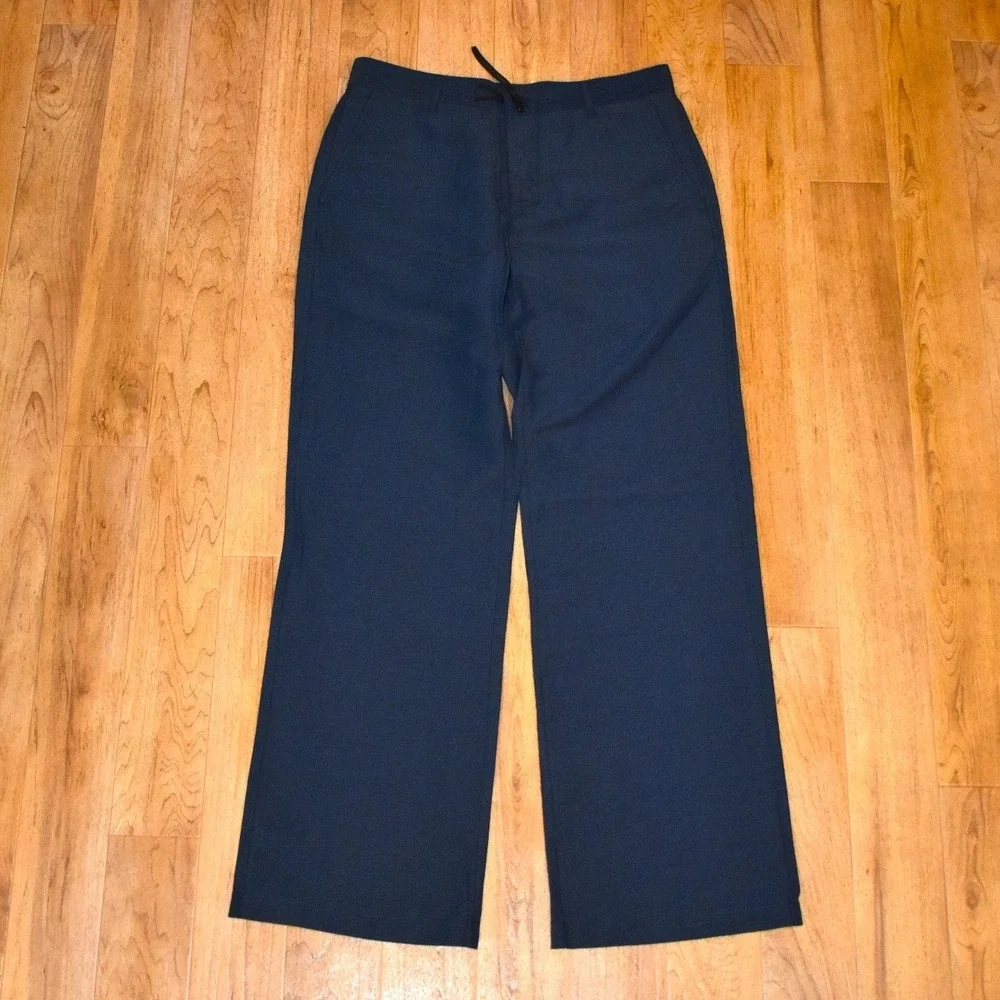 Outlier Injex Loose Onethrees Mens 32 Navy Injected Linen Pants